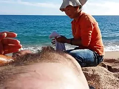 Gangbang op het porno film gratis kijken strand met penetratie in alle Turken