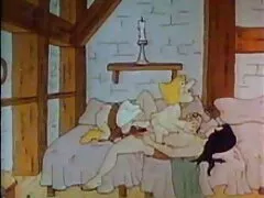 Een slanke turnster springt op een lul en maakt haar benen pornofilms gratis kijken in draden